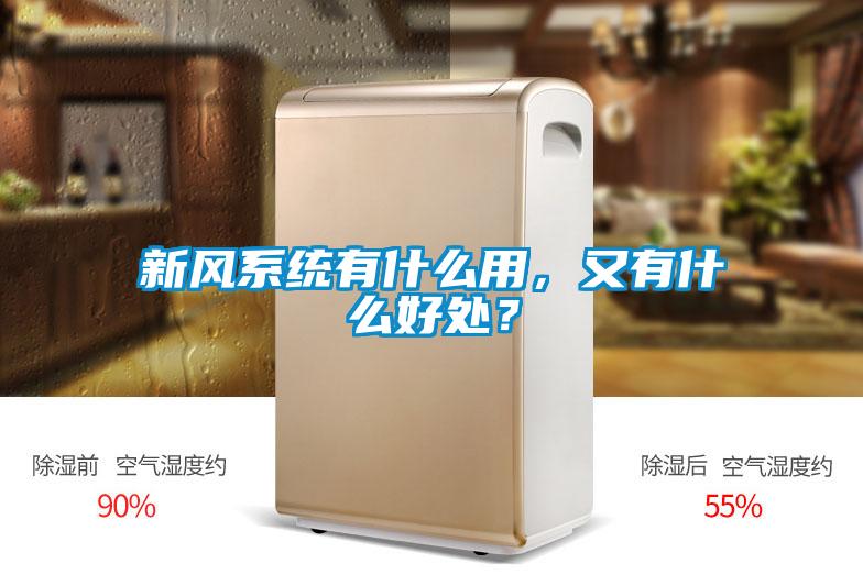 新風(fēng)系統(tǒng)有什么用，又有什么好處？