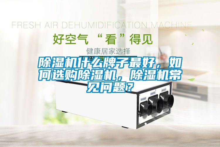 除濕機(jī)什么牌子最好，如何選購(gòu)除濕機(jī)，除濕機(jī)常見(jiàn)問(wèn)題？