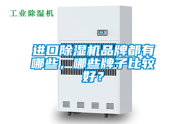 進口除濕機品牌都有哪些，哪些牌子比較好？