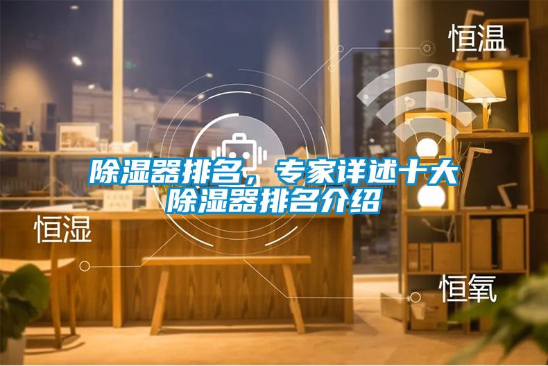 除濕器排名，專家詳述十大除濕器排名介紹