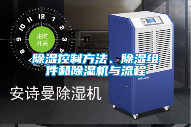 除濕控制方法、除濕組件和除濕機與流程
