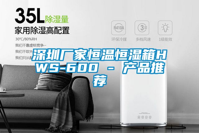 深圳廠(chǎng)家恒溫恒濕箱HWS-600 - 產(chǎn)品推薦