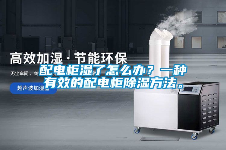 配電柜濕了怎么辦？一種有效的配電柜除濕方法。