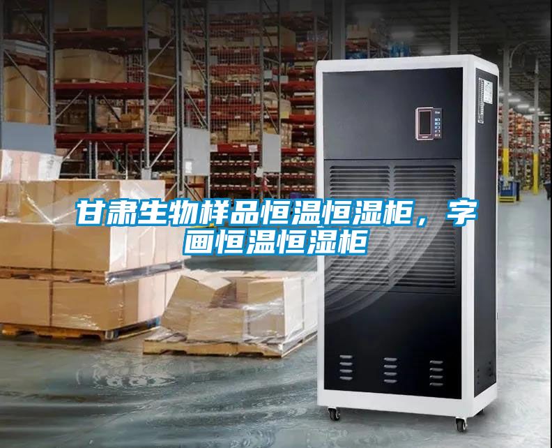 甘肅生物樣品恒溫恒濕柜，字畫(huà)恒溫恒濕柜