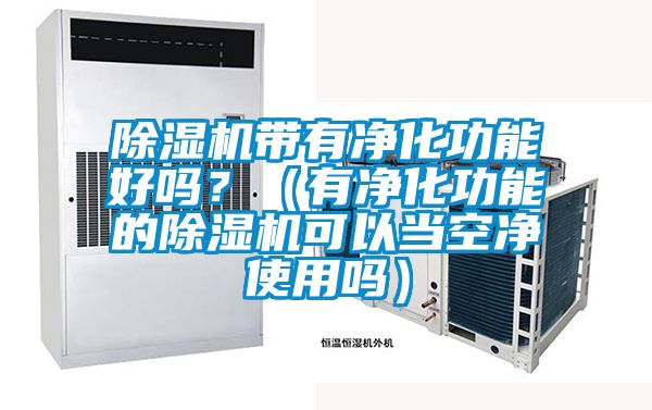 除濕機(jī)帶有凈化功能好嗎？（有凈化功能的除濕機(jī)可以當(dāng)空凈使用嗎）