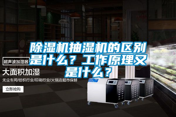 除濕機(jī)抽濕機(jī)的區(qū)別是什么？工作原理又是什么？