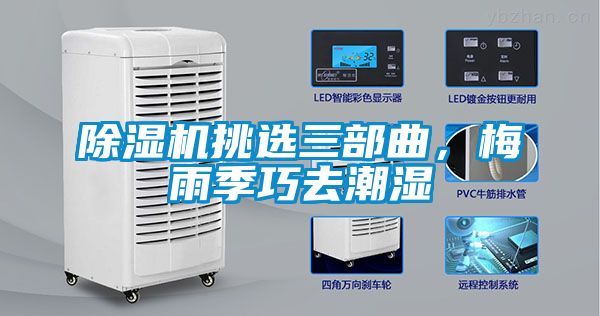 除濕機(jī)挑選三部曲，梅雨季巧去潮濕