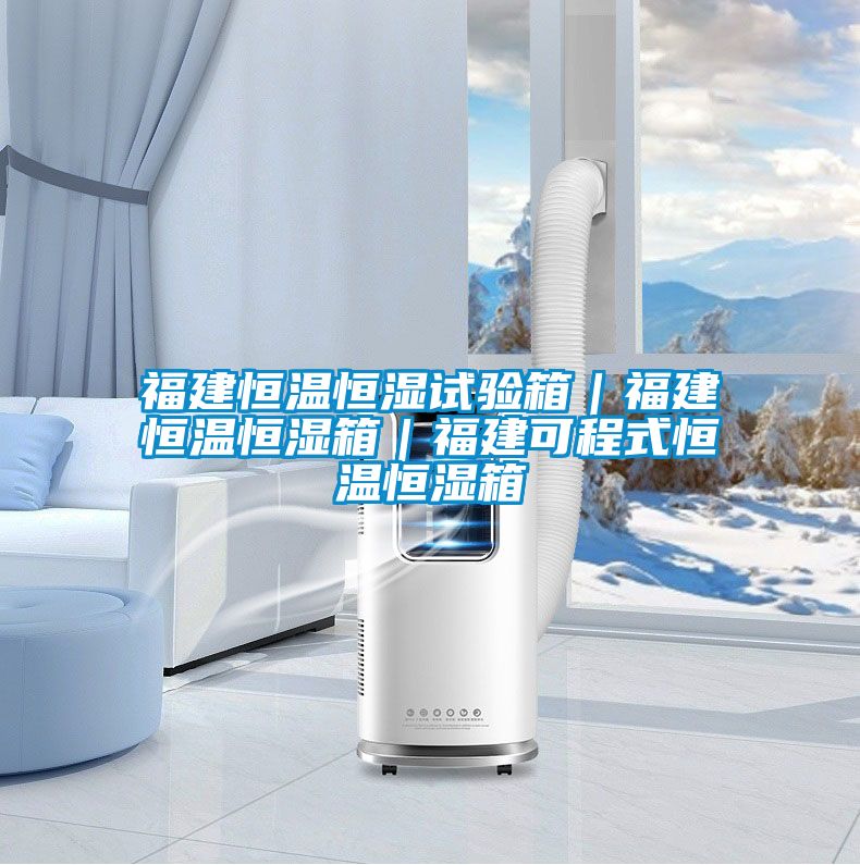 福建恒溫恒濕試驗(yàn)箱｜福建恒溫恒濕箱｜福建可程式恒溫恒濕箱