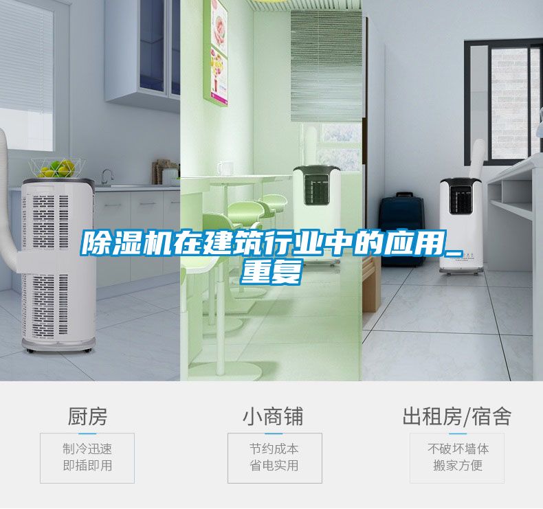 除濕機在建筑行業(yè)中的應用_重復