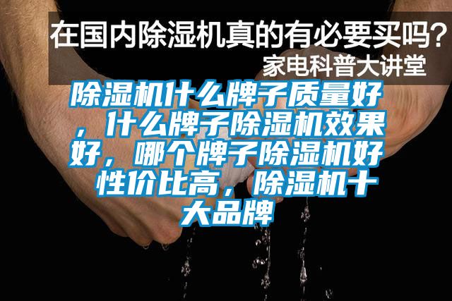 除濕機(jī)什么牌子質(zhì)量好，什么牌子除濕機(jī)效果好，哪個牌子除濕機(jī)好 性價比高，除濕機(jī)十大品牌