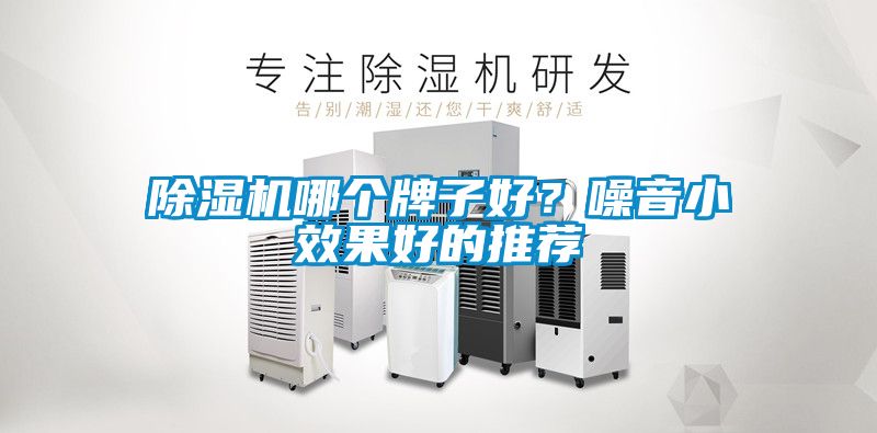 除濕機哪個牌子好？噪音小效果好的推薦