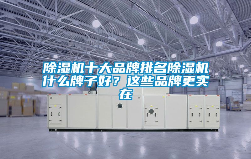 除濕機十大品牌排名除濕機什么牌子好？這些品牌更實在