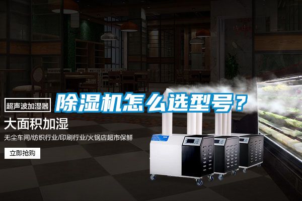 除濕機(jī)怎么選型號？