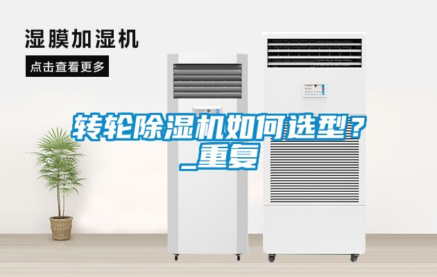 轉(zhuǎn)輪除濕機如何選型？_重復(fù)