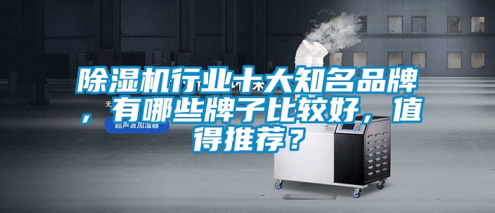 除濕機(jī)行業(yè)十大知名品牌，有哪些牌子比較好，值得推薦？