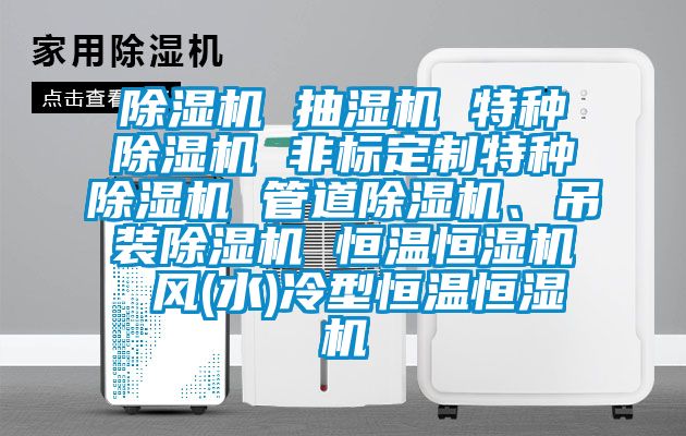 除濕機(jī) 抽濕機(jī) 特種除濕機(jī) 非標(biāo)定制特種除濕機(jī) 管道除濕機(jī)、吊裝除濕機(jī) 恒溫恒濕機(jī) 風(fēng)(水)冷型恒溫恒濕機(jī)