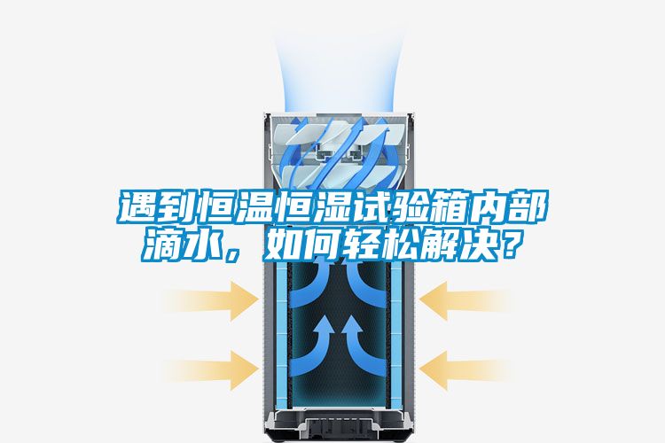 遇到恒溫恒濕試驗(yàn)箱內(nèi)部滴水，如何輕松解決？