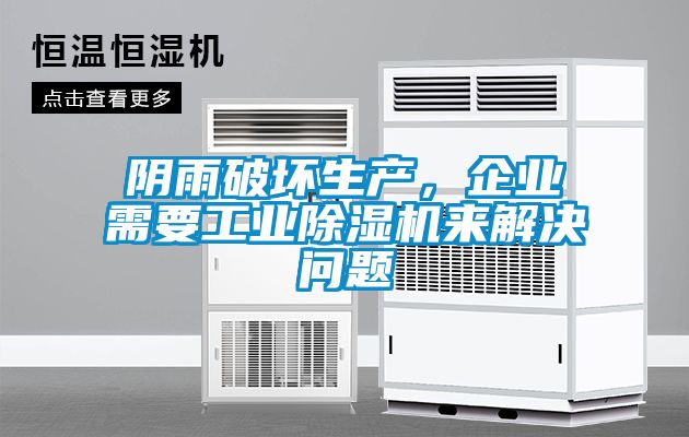陰雨破壞生產(chǎn)，企業(yè)需要工業(yè)除濕機來解決問題
