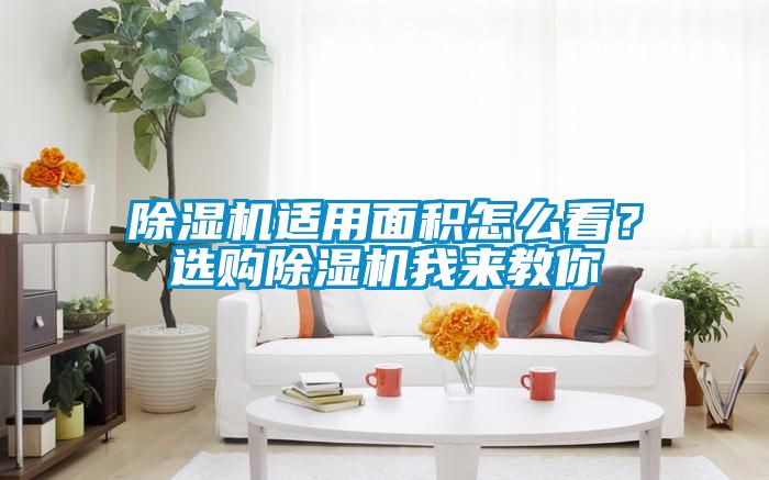 除濕機(jī)適用面積怎么看？選購除濕機(jī)我來教你