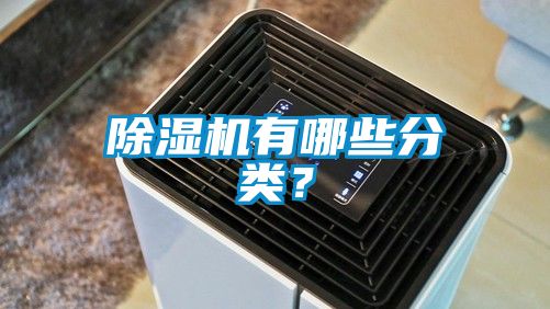 除濕機有哪些分類？