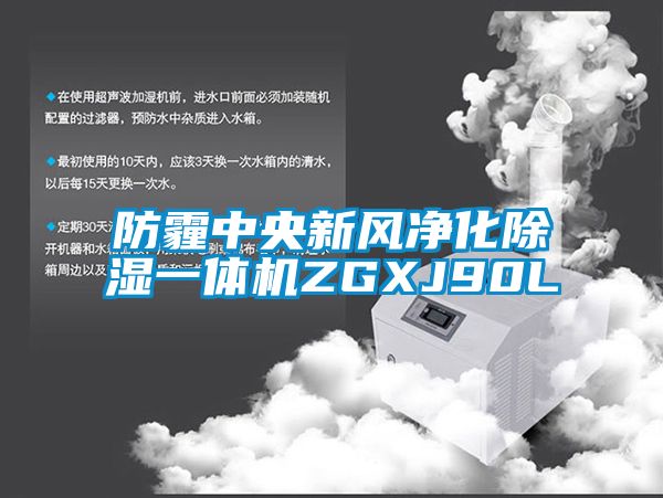防霾中央新風(fēng)凈化除濕一體機ZGXJ90L