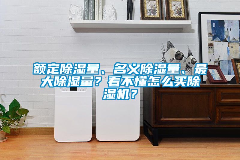 額定除濕量、名義除濕量、最大除濕量？看不懂怎么買除濕機(jī)？