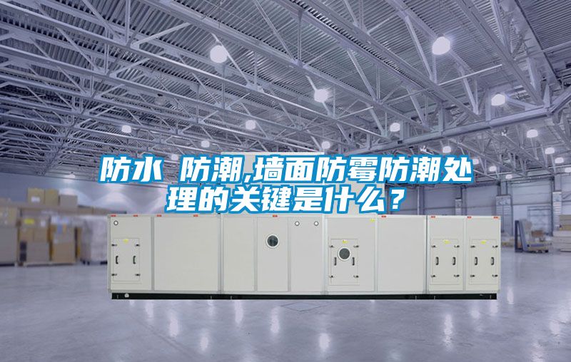 防水≠防潮,墻面防霉防潮處理的關(guān)鍵是什么？