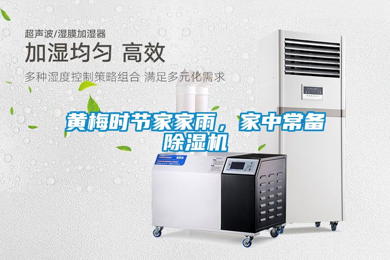 黃梅時(shí)節(jié)家家雨，家中常備除濕機(jī)