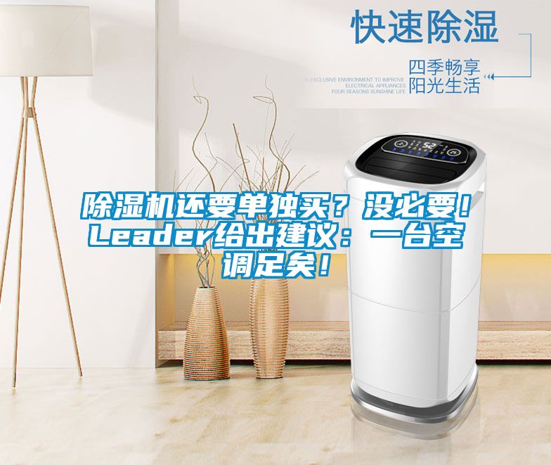 除濕機(jī)還要單獨(dú)買？沒必要！Leader給出建議：一臺空調(diào)足矣！